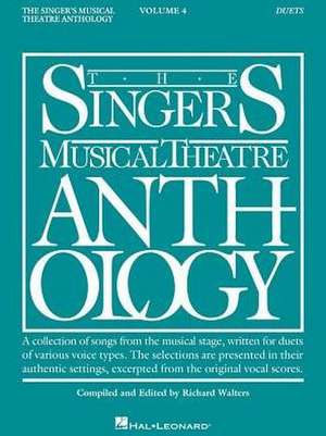 The Singer's Musical Theatre Anthology: Duets - Volume 4: Book Only de Hal Leonard Corp