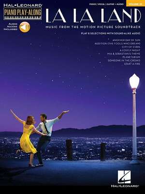 La La Land - Piano Play-Along Book/Online Audio de Justin Hurwitz