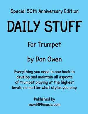 Daily Stuff for Trumpet de Don Owen