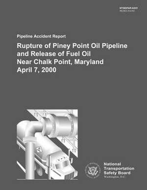 Pipeline Accident Report de National Transportation Safety Board