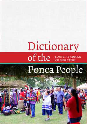 Dictionary of the Ponca People de Louis V. Headman