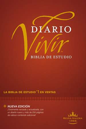 Biblia de Estudio del Diario Vivir Rvr60 de Tyndale