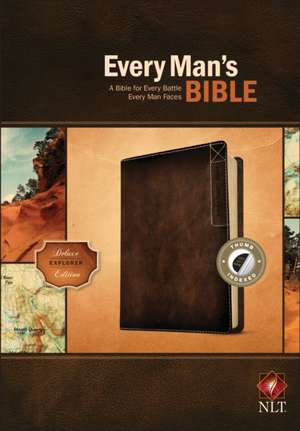 Every Man's Bible NLT, Deluxe Explorer Edition de Stephen Arterburn