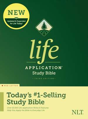 NLT Life Application Study Bible, Third Edition (Red Letter, Hardcover)