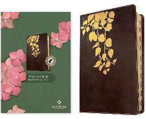 NLT Thrive Devotional Bible for Women (Leatherlike, Cascade Deep Brown, Indexed)