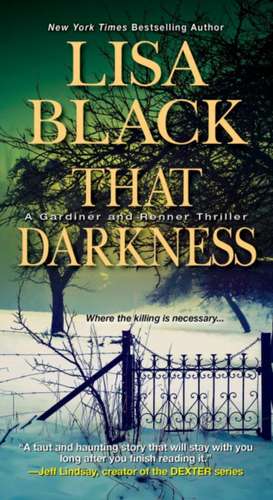 That Darkness de Lisa Black