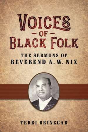 Voices of Black Folk de Terri Brinegar