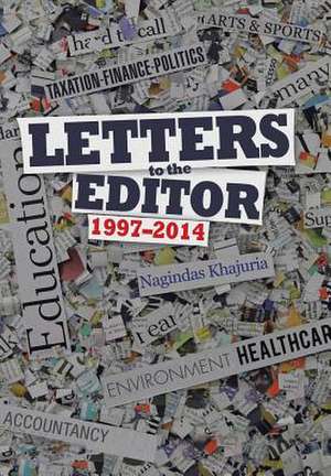 Letters to the Editor de Nagindas Khajuria