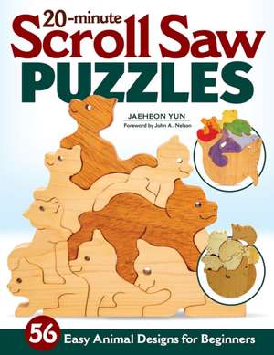 20-Minute Scroll Saw Puzzles de Jaeheon Yun