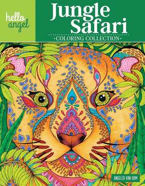 Hello Angel Jungle Safari Coloring Collection de Angelea Van Dam