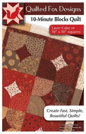 10 Minute Blocks Quilt Pattern de Suzanne Mcneill