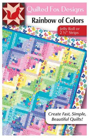 Rainbow of Colors Quilt Pattern de Suzanne Mcneill