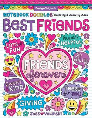 Notebook Doodles Best Friends de Jess Volinski