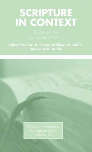 Scripture in Context de Carl D. Evans