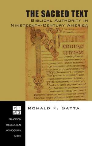 The Sacred Text de Ronald F. Satta