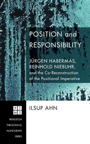 Position and Responsibility de Ilsup Ahn