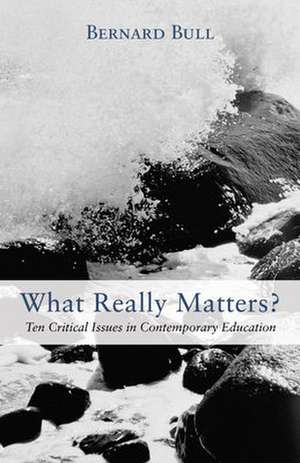 What Really Matters? de Bernard Bull