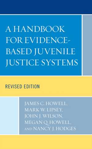 HANDBOOK EVID BASED JUVEN JUSTCB de Nancy J. Hodges