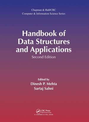 Handbook of Data Structures and Applications de Dinesh P. Mehta