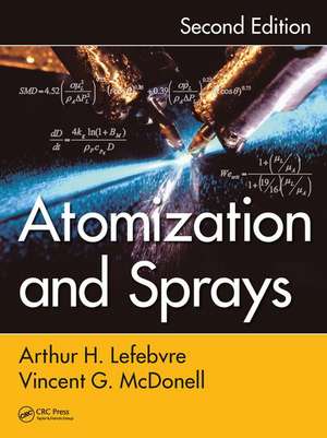 Atomization and Sprays de Arthur H. Lefebvre