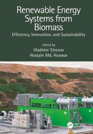 Renewable Energy Systems from Biomass: Efficiency, Innovation and Sustainability de Vladimir Strezov