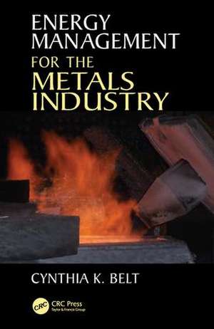 Energy Management for the Metals Industry de Cynthia K. Belt