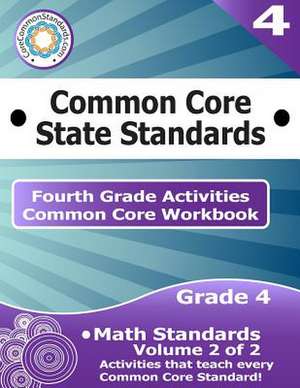 Fourth Grade Common Core Workbook de Corecommonstandards Com