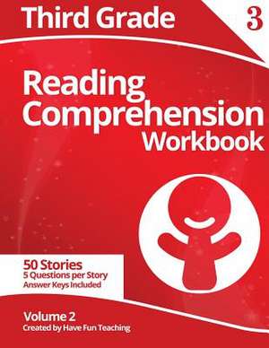 Third Grade Reading Comprehension Workbook de Have Fun Teaching