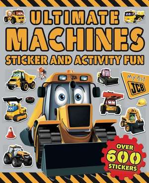 Ultimate Machines Sticker and Activity Fun de Little Bee Books