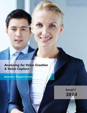 Analysis for Value Creation & Value Capture de Michael Herlache