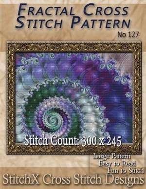 Fractal Cross Stitch Pattern - No. 127 de Tracy Warrington