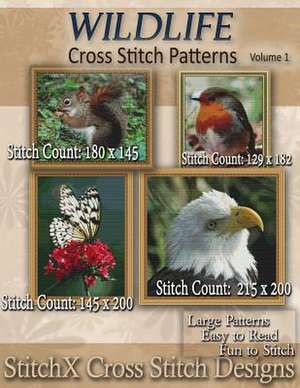 Wildlife Cross Stitch Patterns de Tracy Warrington