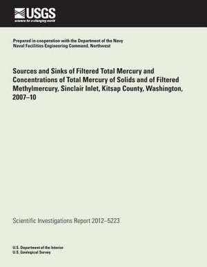 Sources and Sinks of Filtered Total Mercury and Concentrations of Total Mercury of Solids and of Filtered Methylmercury, Sinclair Inlet, Kitsap County de Anthony J. Paulson