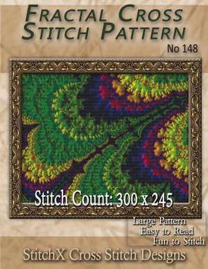 Fractal Cross Stitch Pattern No. 148 de Tracy Warrington