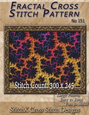 Fractal Cross Stitch Pattern No. 151 de Tracy Warrington