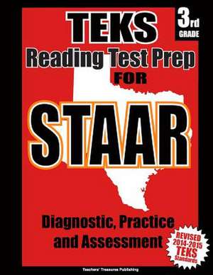 Teks 3rd Grade Reading Test Prep for Staar de Teachers' Treasures