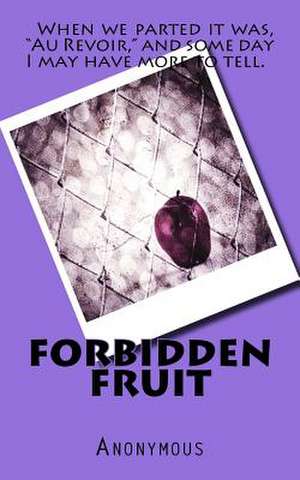 Forbidden Fruit de Anonymous