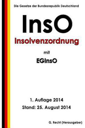 Inso - Insolvenzordnung Mit Eginso de G. Recht