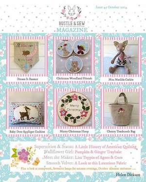 Bustle & Sew Magazine October 2014 de Helen Dickson