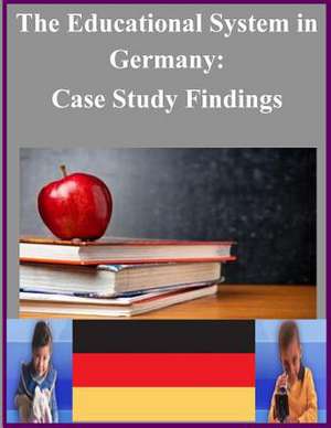 The Educational System in Germany de U S Department of Education