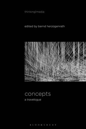 concepts: a travelogue de Professor Bernd Herzogenrath