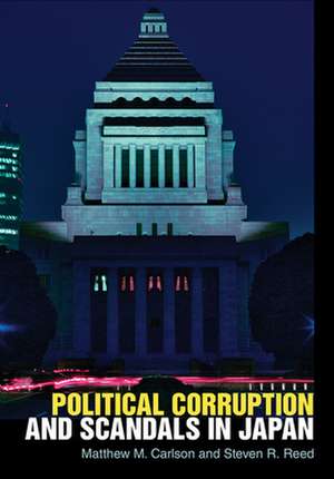 Political Corruption and Scandals in Japan de Matthew M. Carlson