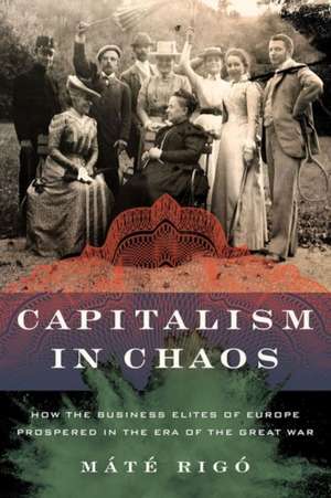 Capitalism in Chaos – How the Business Elites of Europe Prospered in the Era of the Great War de Máté Rigó