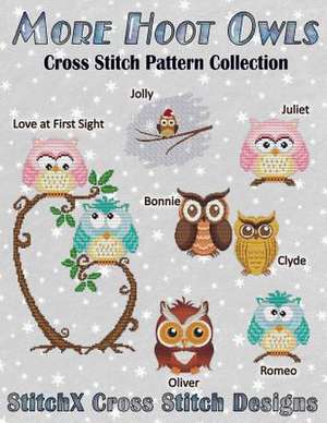 More Hoot Owls ... Cross Stitch Pattern Collection de Tracy Warrington