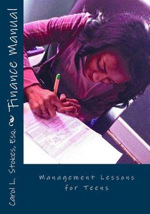 Finance Manual de Stokes Esq, Carol L.