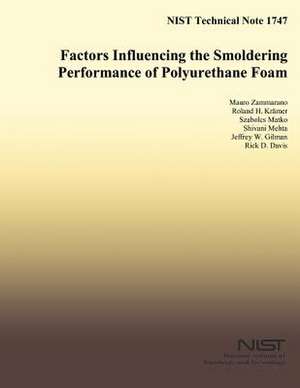 Nist Technical Note 1747 Factors Influencing the Smoldering Performance of Polyurethane Foam de U. S. Depar Tment of Commerce