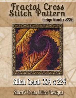 Fractal Cross Stitch Pattern de Tracy Warrington