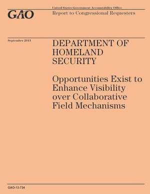 Department of Homeland Security de Government Accountability Office (U S )