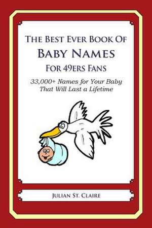 The Best Ever Book of Baby Names for 49ers Fans de Julian St Claire