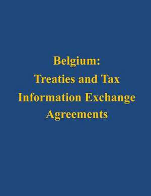 Belgium de U. S. Department of the Treasury